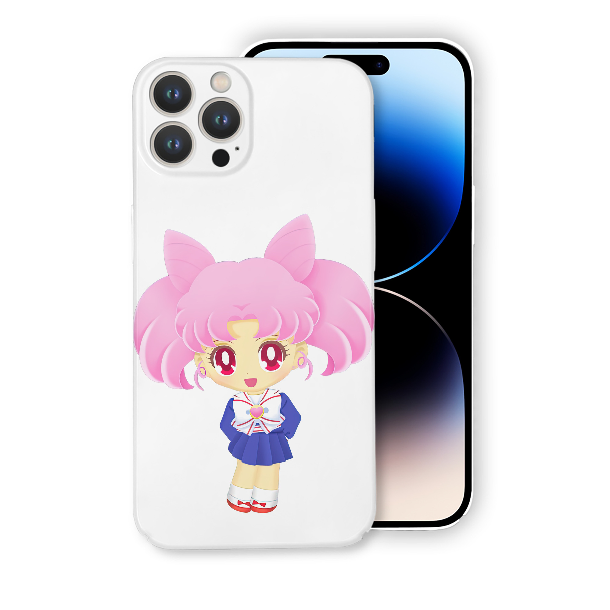 （画像用） 美少女戦士セーラームーン ちびうさ Sailor Moon Chibiusa Tsukino Usagi Small Lady Serenity 【iPhone 14シリーズ対応】ハードケース